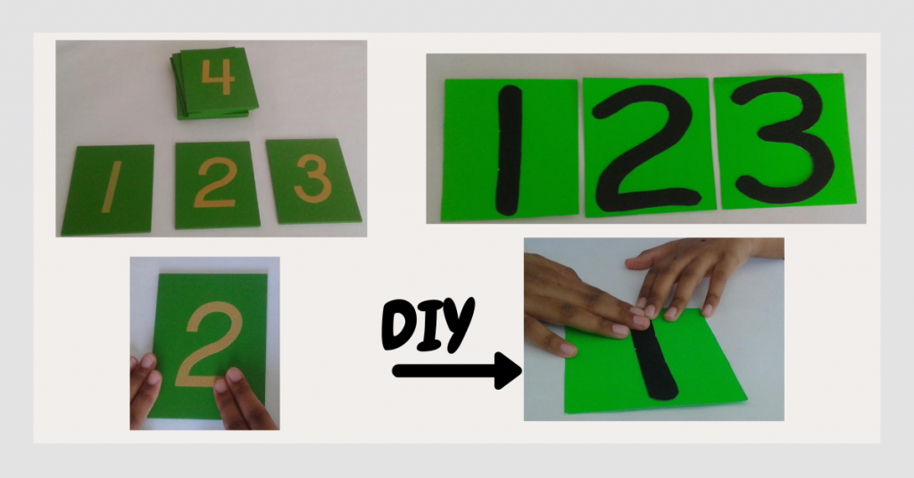 Sandpaper Numbers Real and DIY