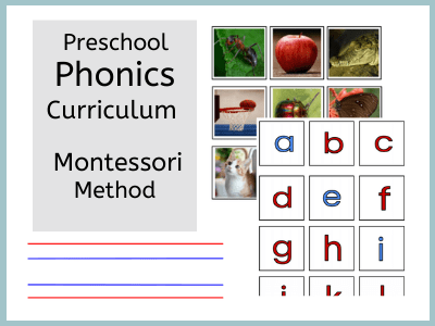 Montessori phonics curriculum