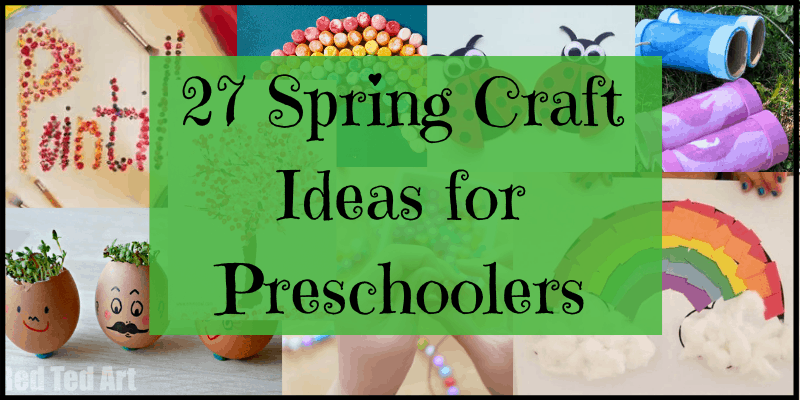 27 Spring Crafts for Preschoolers