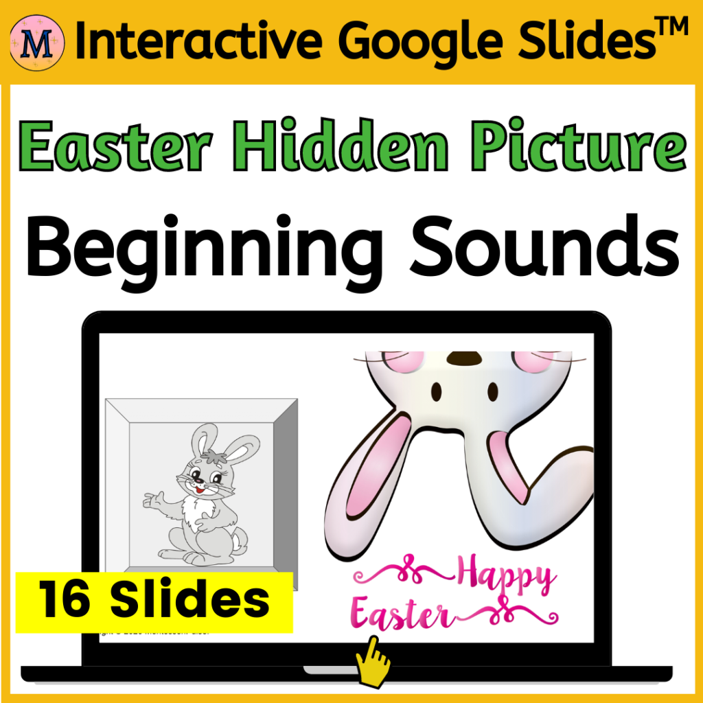 Easter Hidden Picture Interactive Digital Activity