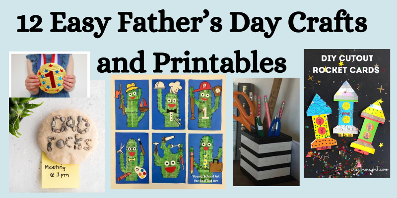 Father's Day Tool Cards for the DIY Dad - Red Ted Art - Kids Crafts