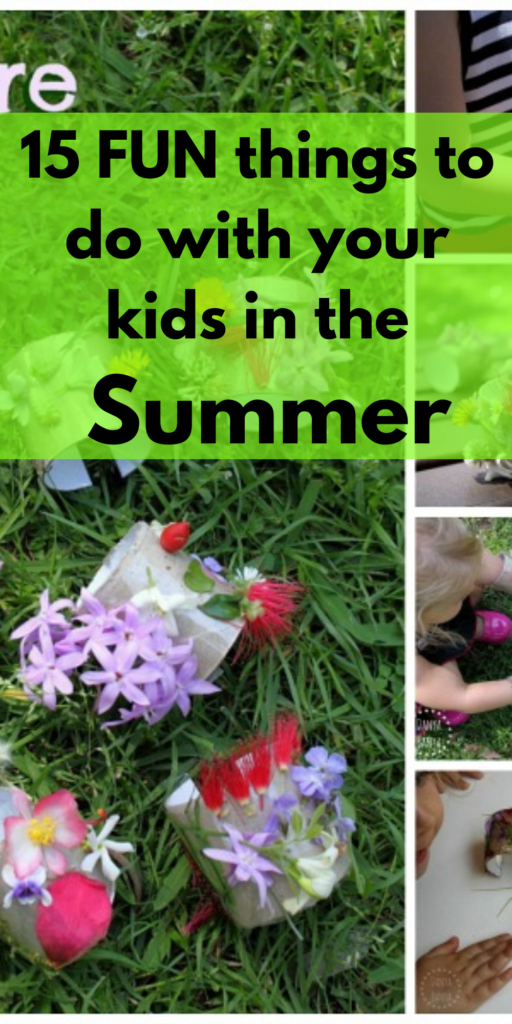 15 things to do in the summer, fun summer activities