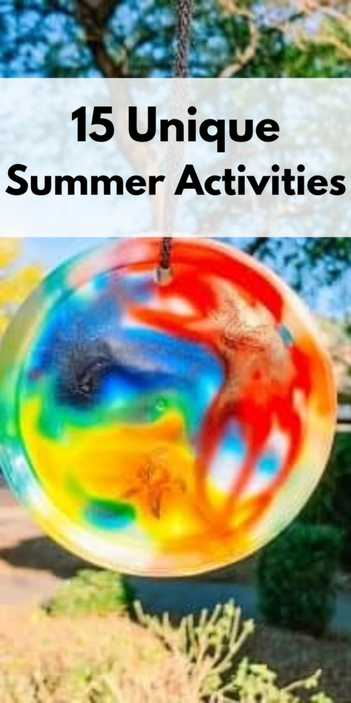 fun things to do in the summer