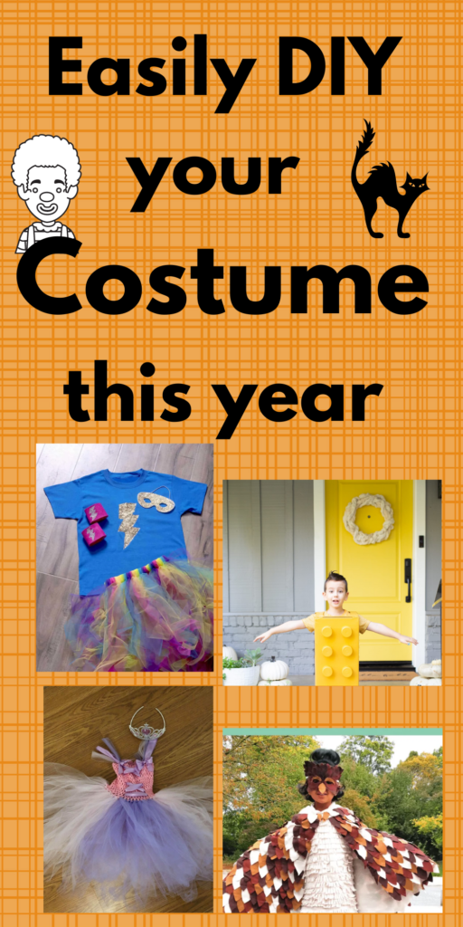 Easy DIY Halloween costume ideas for children